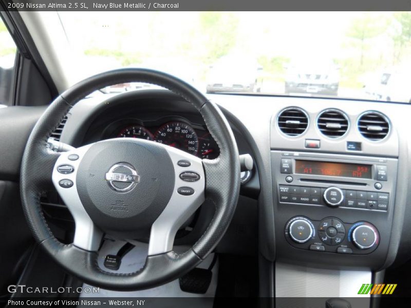 Navy Blue Metallic / Charcoal 2009 Nissan Altima 2.5 SL