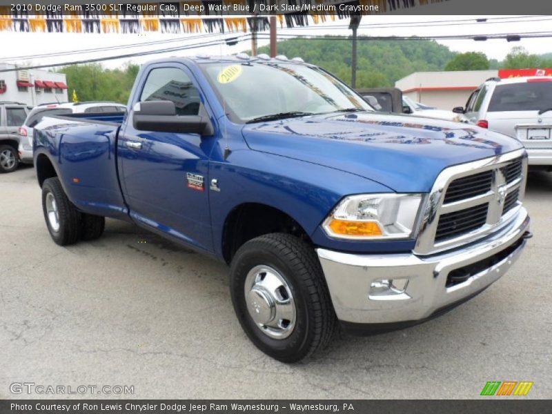 Front 3/4 View of 2010 Ram 3500 SLT Regular Cab