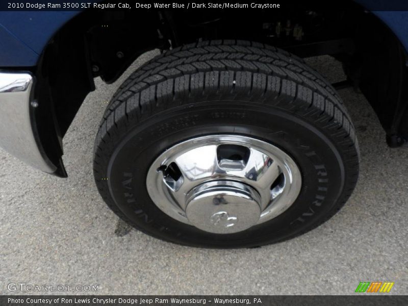 Deep Water Blue / Dark Slate/Medium Graystone 2010 Dodge Ram 3500 SLT Regular Cab
