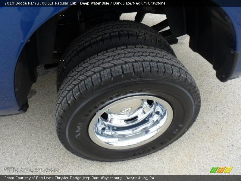 Deep Water Blue / Dark Slate/Medium Graystone 2010 Dodge Ram 3500 SLT Regular Cab