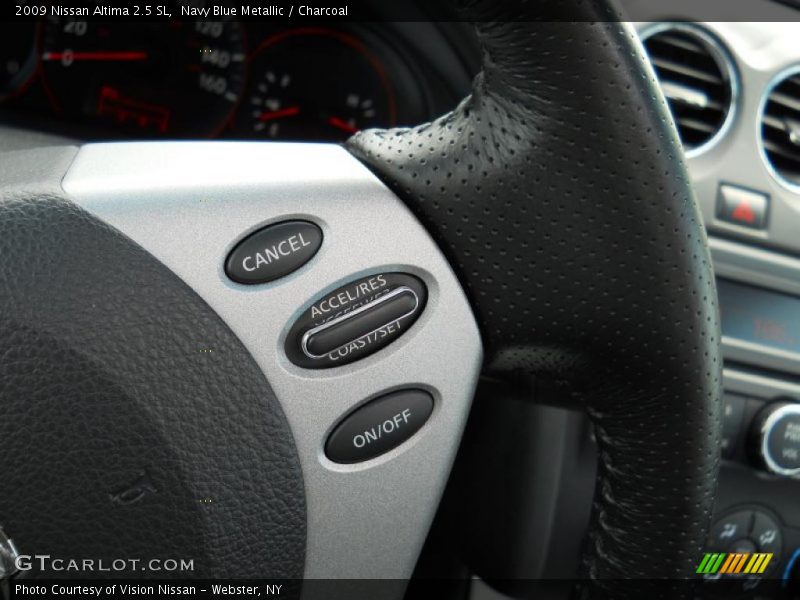 Navy Blue Metallic / Charcoal 2009 Nissan Altima 2.5 SL