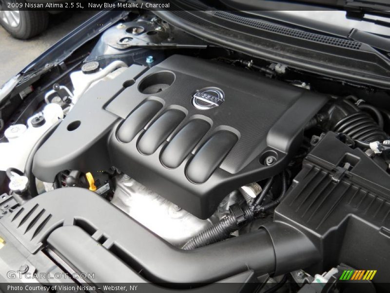 Navy Blue Metallic / Charcoal 2009 Nissan Altima 2.5 SL