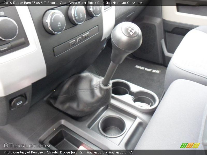  2010 Ram 3500 SLT Regular Cab 6 Speed Manual Shifter