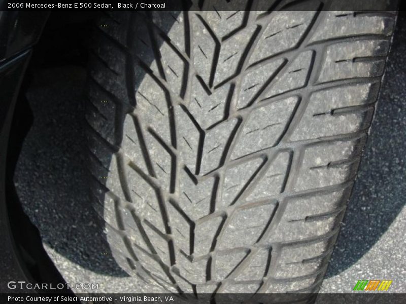 Black / Charcoal 2006 Mercedes-Benz E 500 Sedan