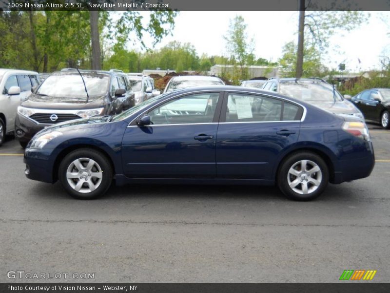 Navy Blue Metallic / Charcoal 2009 Nissan Altima 2.5 SL