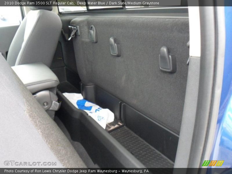Deep Water Blue / Dark Slate/Medium Graystone 2010 Dodge Ram 3500 SLT Regular Cab