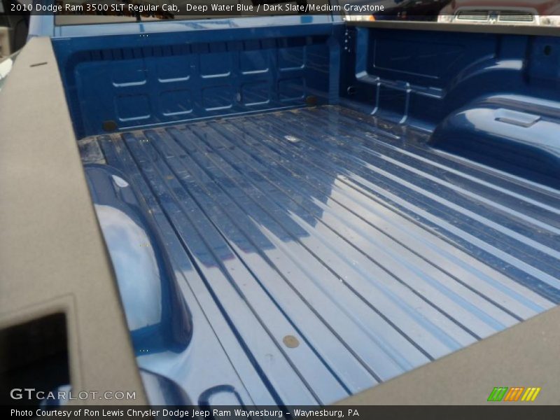 Deep Water Blue / Dark Slate/Medium Graystone 2010 Dodge Ram 3500 SLT Regular Cab