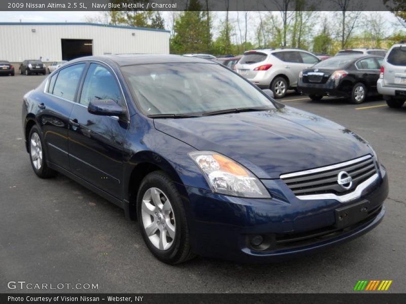 Navy Blue Metallic / Charcoal 2009 Nissan Altima 2.5 SL