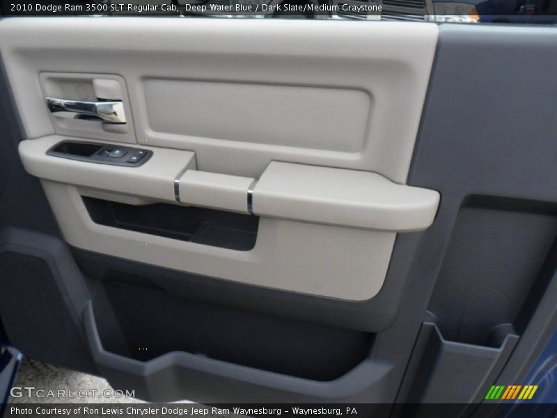 Deep Water Blue / Dark Slate/Medium Graystone 2010 Dodge Ram 3500 SLT Regular Cab