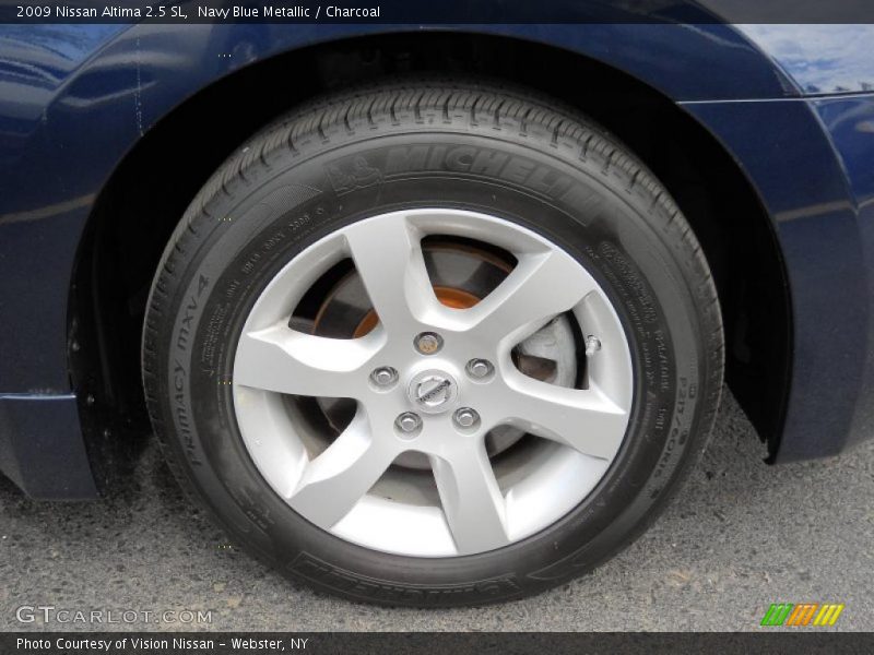 Navy Blue Metallic / Charcoal 2009 Nissan Altima 2.5 SL