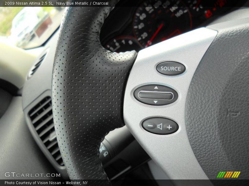 Navy Blue Metallic / Charcoal 2009 Nissan Altima 2.5 SL
