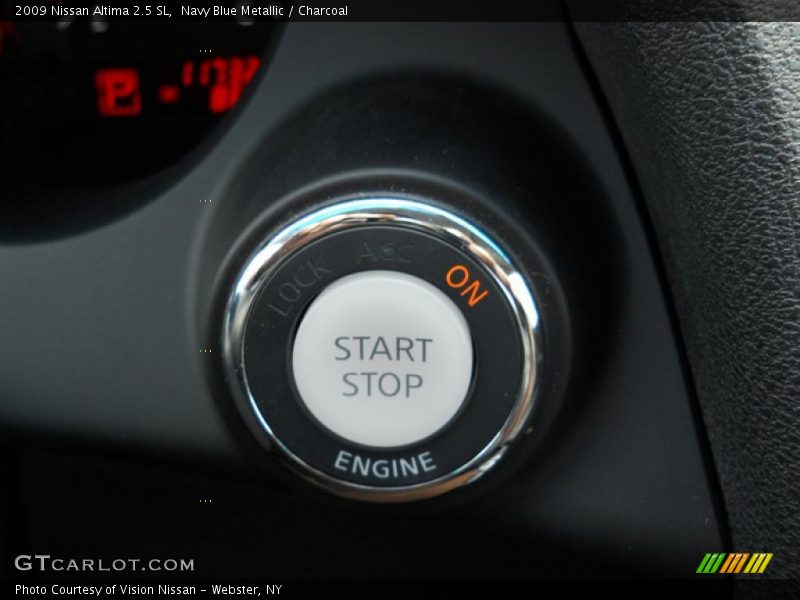 Navy Blue Metallic / Charcoal 2009 Nissan Altima 2.5 SL