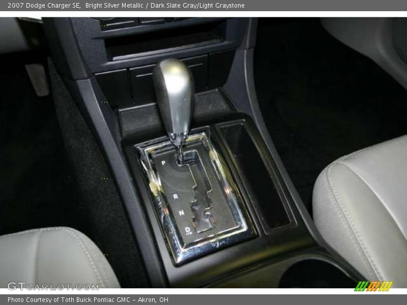 Bright Silver Metallic / Dark Slate Gray/Light Graystone 2007 Dodge Charger SE