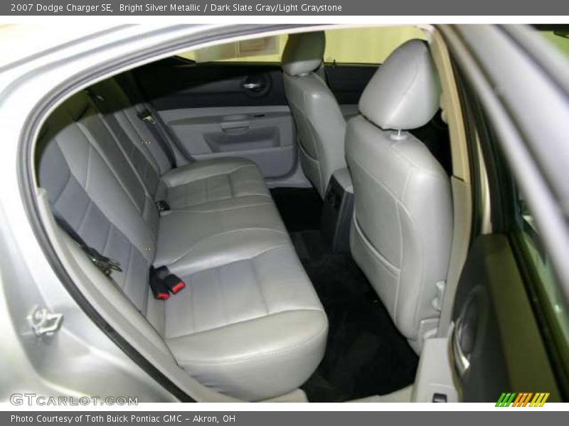 Bright Silver Metallic / Dark Slate Gray/Light Graystone 2007 Dodge Charger SE