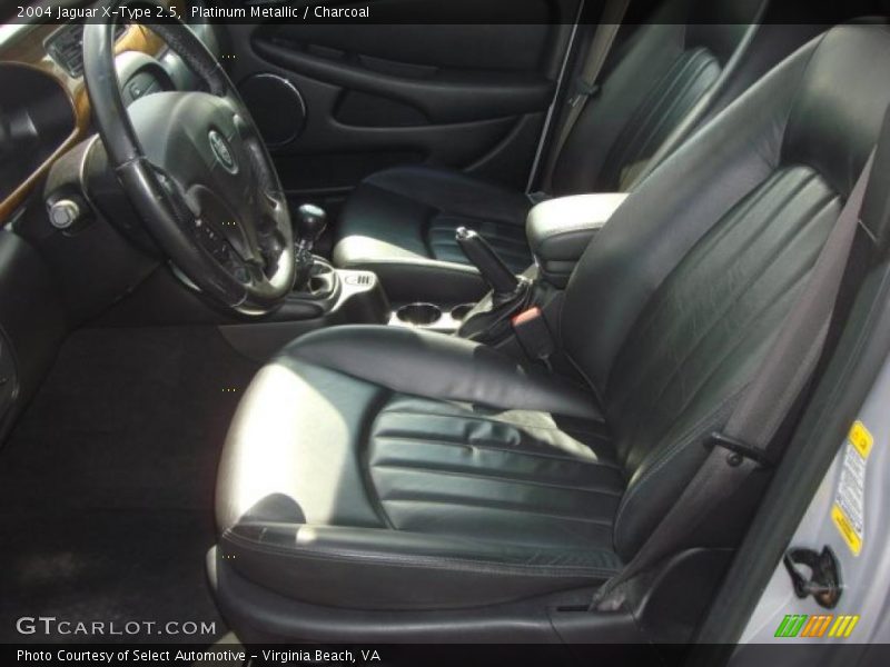 Platinum Metallic / Charcoal 2004 Jaguar X-Type 2.5