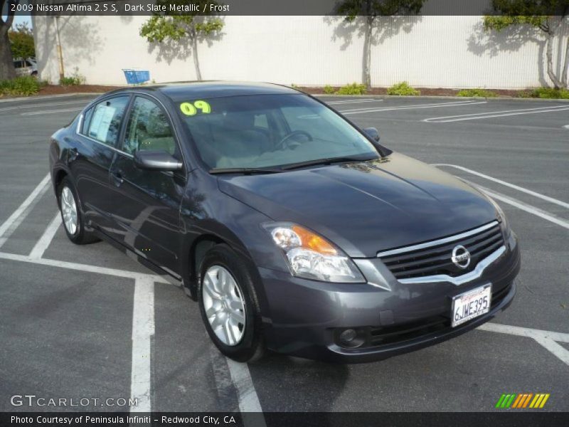 Dark Slate Metallic / Frost 2009 Nissan Altima 2.5 S