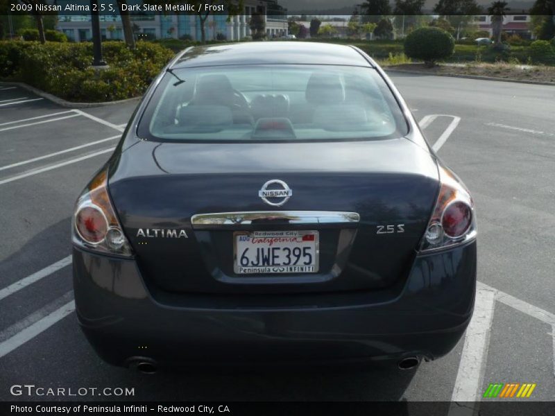 Dark Slate Metallic / Frost 2009 Nissan Altima 2.5 S