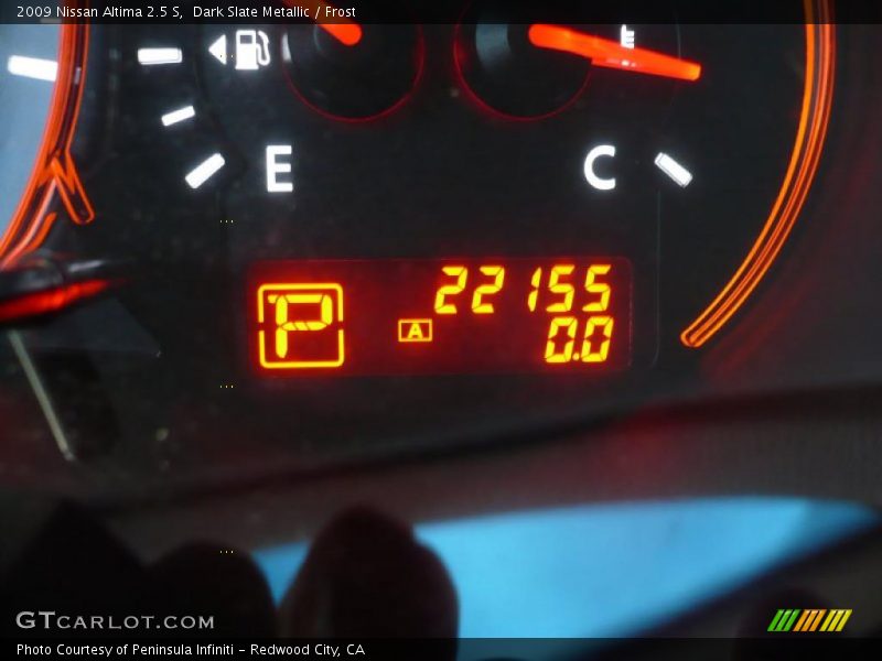Dark Slate Metallic / Frost 2009 Nissan Altima 2.5 S
