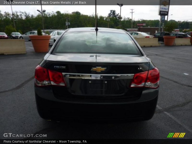 Black Granite Metallic / Jet Black 2011 Chevrolet Cruze LT