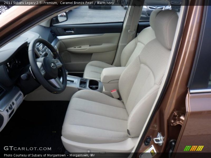 Caramel Bronze Pearl / Warm Ivory 2011 Subaru Legacy 2.5i Premium