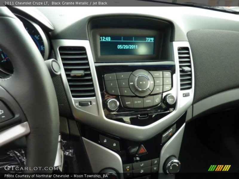 Black Granite Metallic / Jet Black 2011 Chevrolet Cruze LT