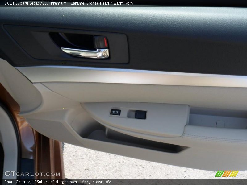 Caramel Bronze Pearl / Warm Ivory 2011 Subaru Legacy 2.5i Premium