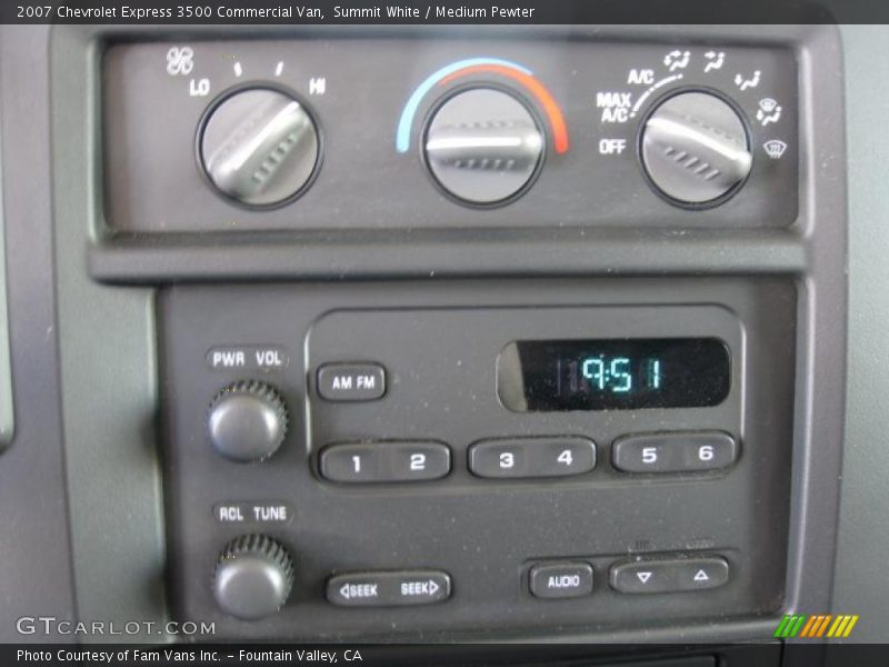 Summit White / Medium Pewter 2007 Chevrolet Express 3500 Commercial Van