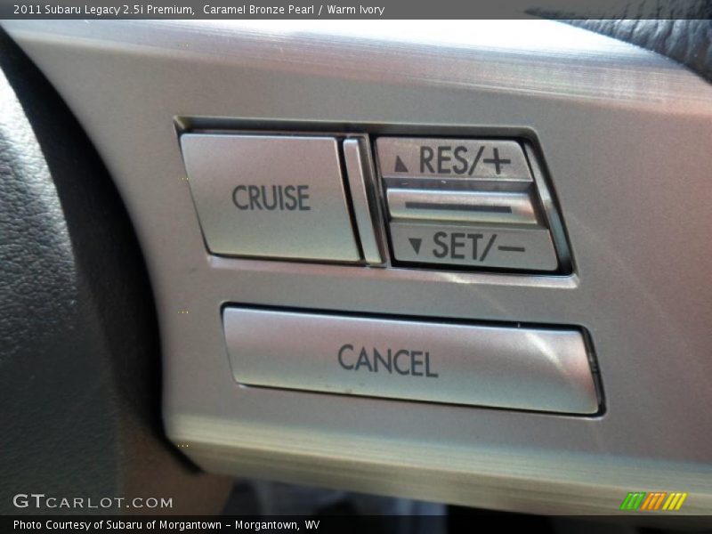 Caramel Bronze Pearl / Warm Ivory 2011 Subaru Legacy 2.5i Premium