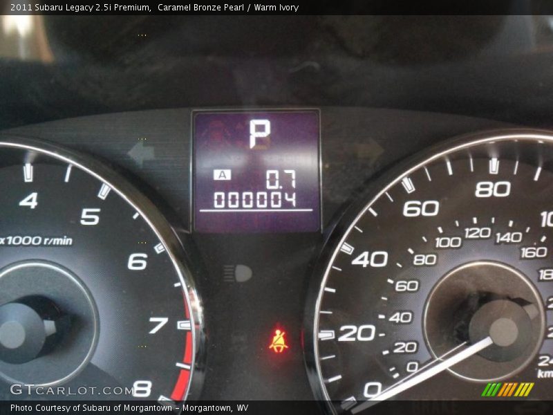 Caramel Bronze Pearl / Warm Ivory 2011 Subaru Legacy 2.5i Premium