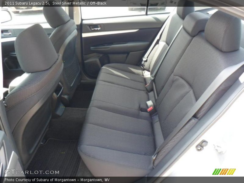 Steel Silver Metallic / Off-Black 2011 Subaru Legacy 2.5i