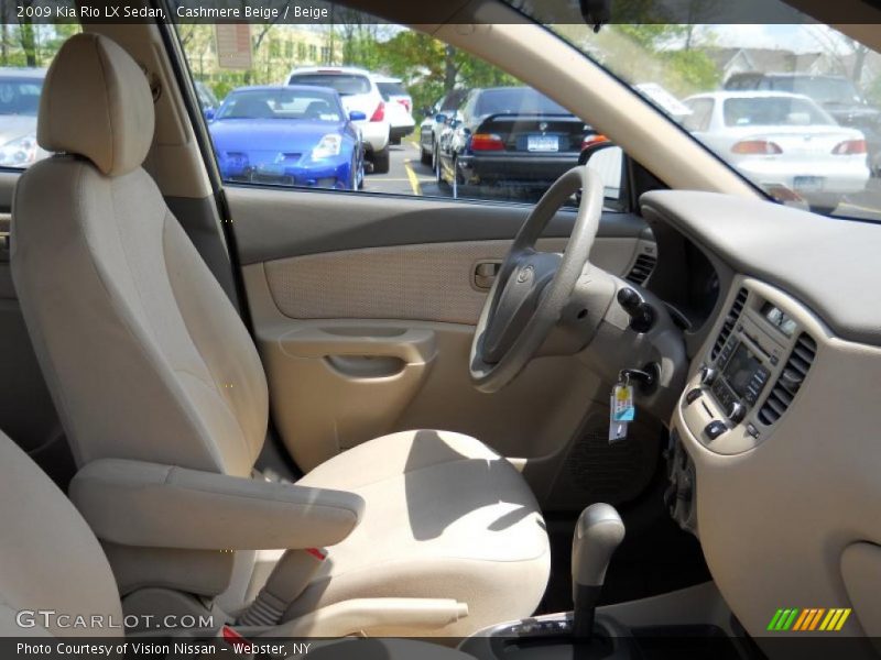 Cashmere Beige / Beige 2009 Kia Rio LX Sedan