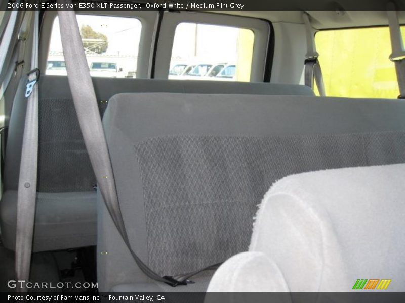 Oxford White / Medium Flint Grey 2006 Ford E Series Van E350 XLT Passenger