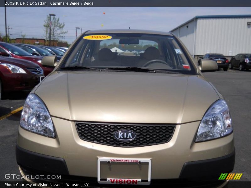 Cashmere Beige / Beige 2009 Kia Rio LX Sedan