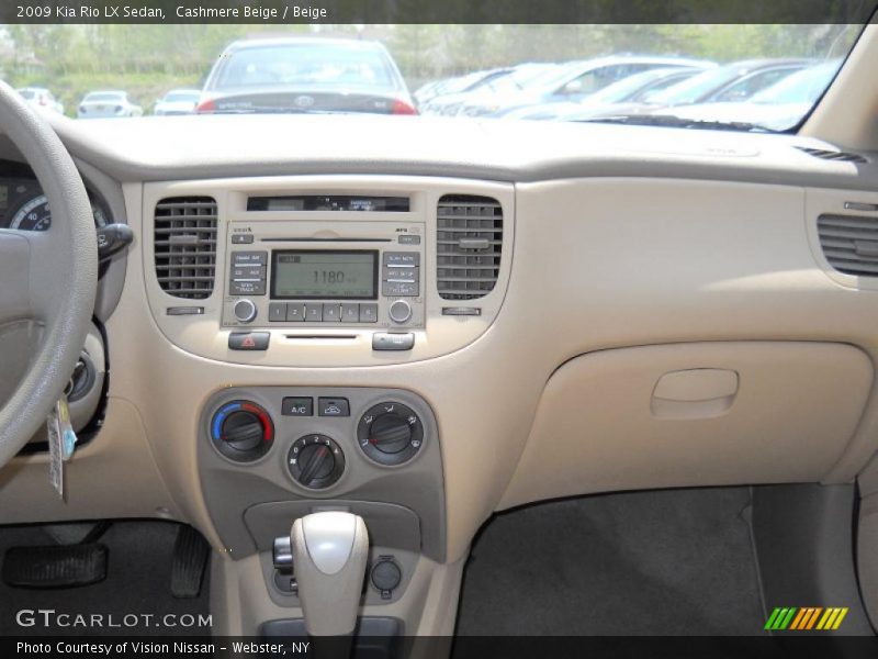 Cashmere Beige / Beige 2009 Kia Rio LX Sedan
