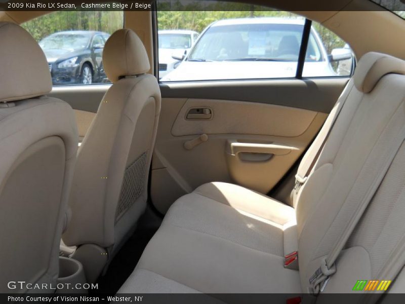 Cashmere Beige / Beige 2009 Kia Rio LX Sedan