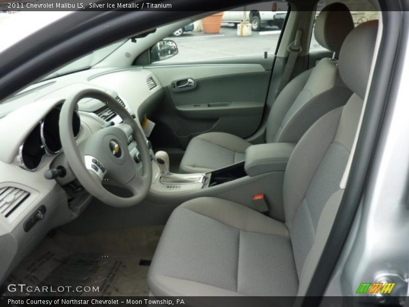 Silver Ice Metallic / Titanium 2011 Chevrolet Malibu LS