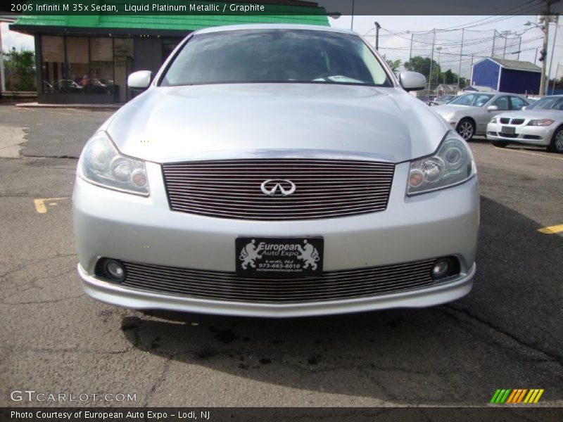 Liquid Platinum Metallic / Graphite 2006 Infiniti M 35x Sedan