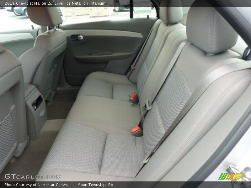 Silver Ice Metallic / Titanium 2011 Chevrolet Malibu LS