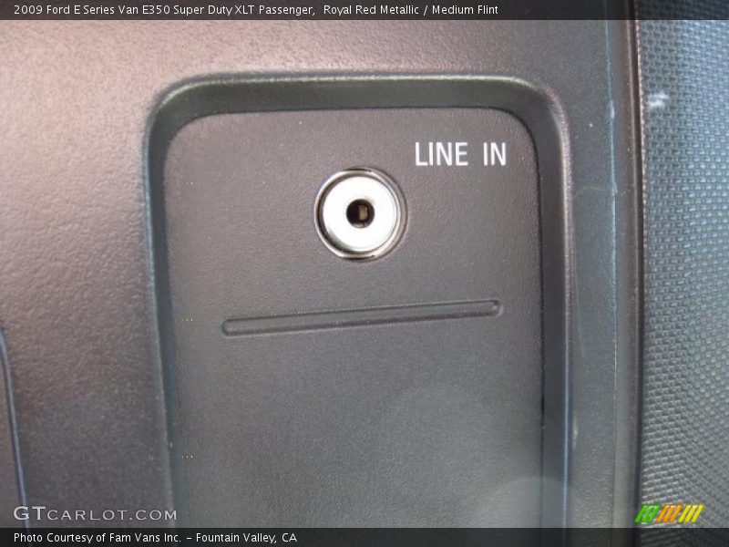 Royal Red Metallic / Medium Flint 2009 Ford E Series Van E350 Super Duty XLT Passenger