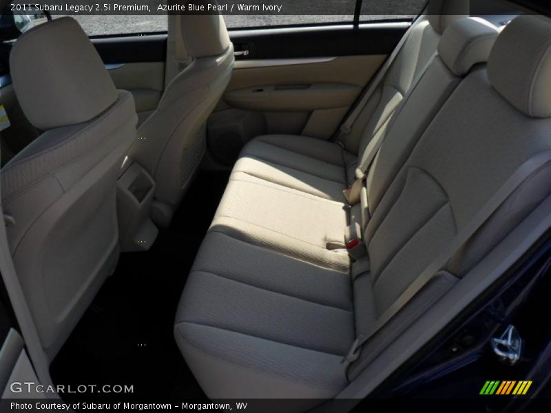 Azurite Blue Pearl / Warm Ivory 2011 Subaru Legacy 2.5i Premium