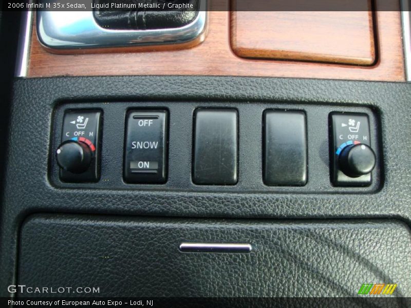 Liquid Platinum Metallic / Graphite 2006 Infiniti M 35x Sedan