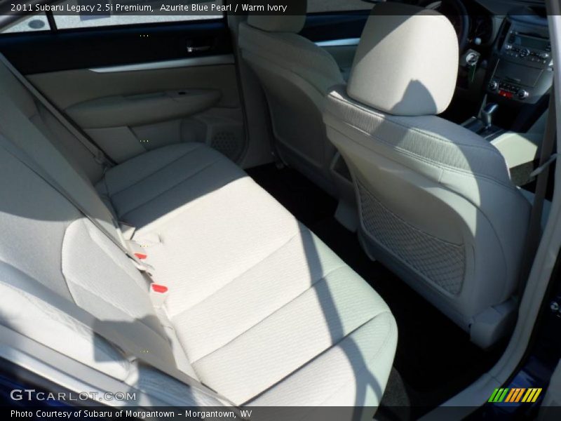 Azurite Blue Pearl / Warm Ivory 2011 Subaru Legacy 2.5i Premium