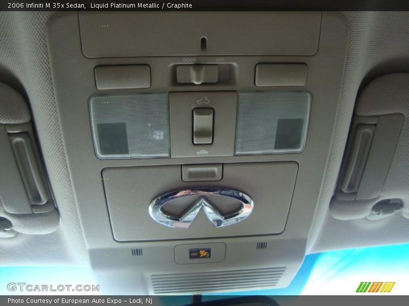 Liquid Platinum Metallic / Graphite 2006 Infiniti M 35x Sedan