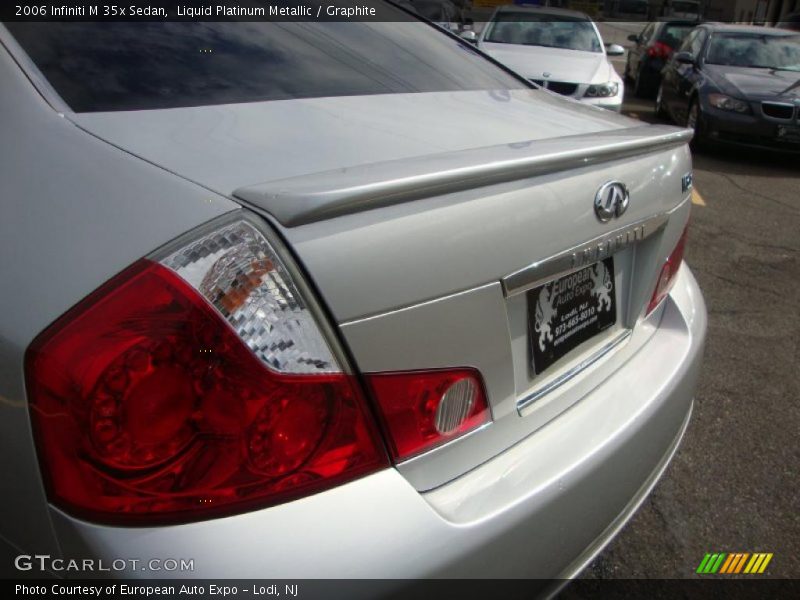 Liquid Platinum Metallic / Graphite 2006 Infiniti M 35x Sedan