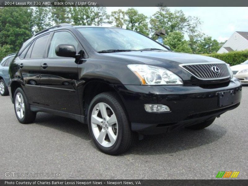 Black Onyx / Light Gray 2004 Lexus RX 330 AWD