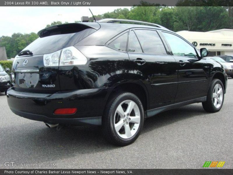 Black Onyx / Light Gray 2004 Lexus RX 330 AWD