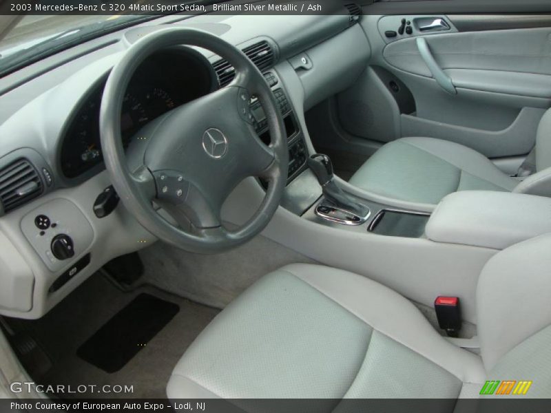  2003 C 320 4Matic Sport Sedan Ash Interior