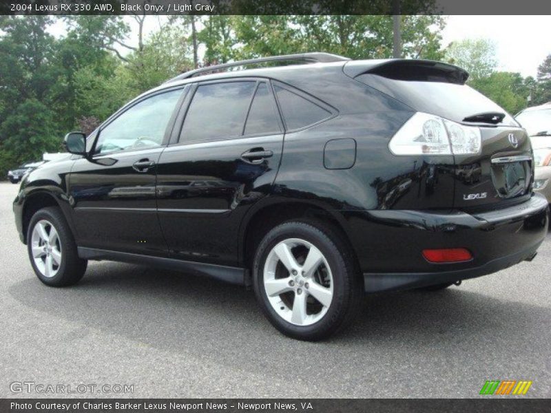 Black Onyx / Light Gray 2004 Lexus RX 330 AWD