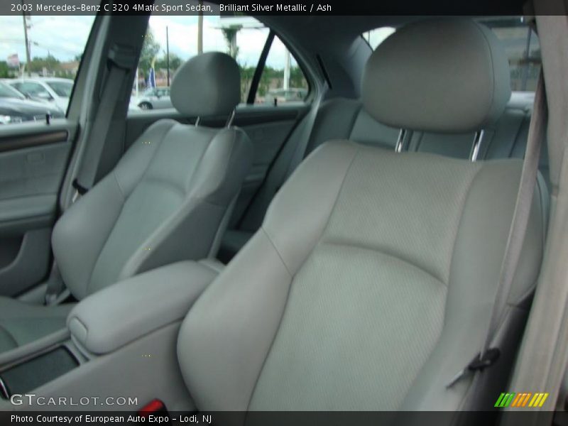 Brilliant Silver Metallic / Ash 2003 Mercedes-Benz C 320 4Matic Sport Sedan