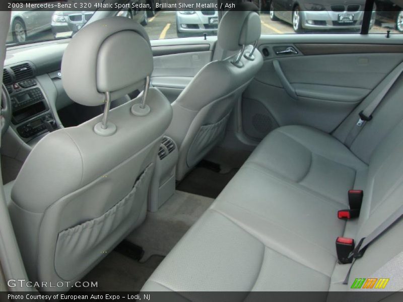  2003 C 320 4Matic Sport Sedan Ash Interior